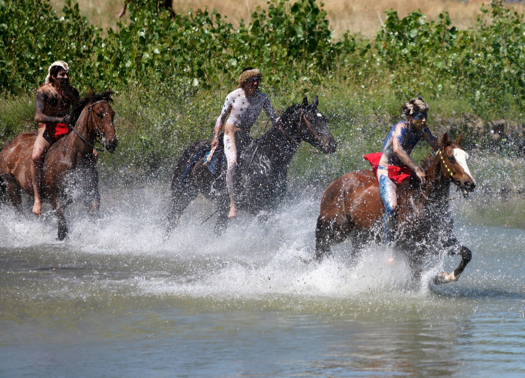 Custer Reenactment